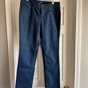 LOFT Dark Blue Straight Leg Pants